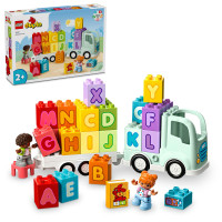 Конструктор LEGO DUPLO Town Вантажівка з абеткою 36 деталей (10421)