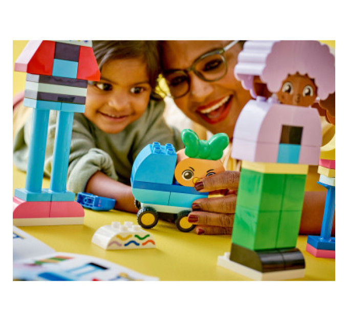 LEGO Конструктор LEGO DUPLO Town Конструктор людей із сильними емоціями 71 деталей (10423)
