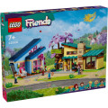 LEGO Конструктор LEGO Friends Родинні будинки Оллі й Пейслі 1126 деталей (42620)