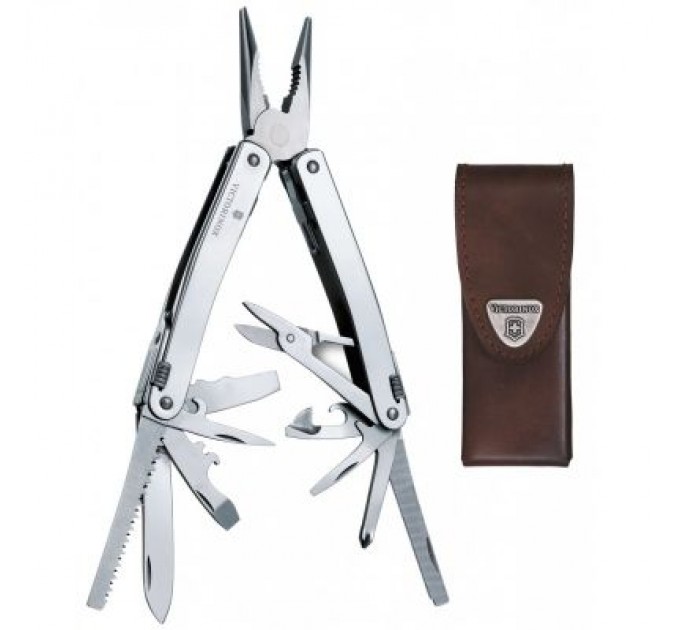 Victorinox Мультитул Victorinox SwissTool Spirit X Leather Case (3.0224.L)