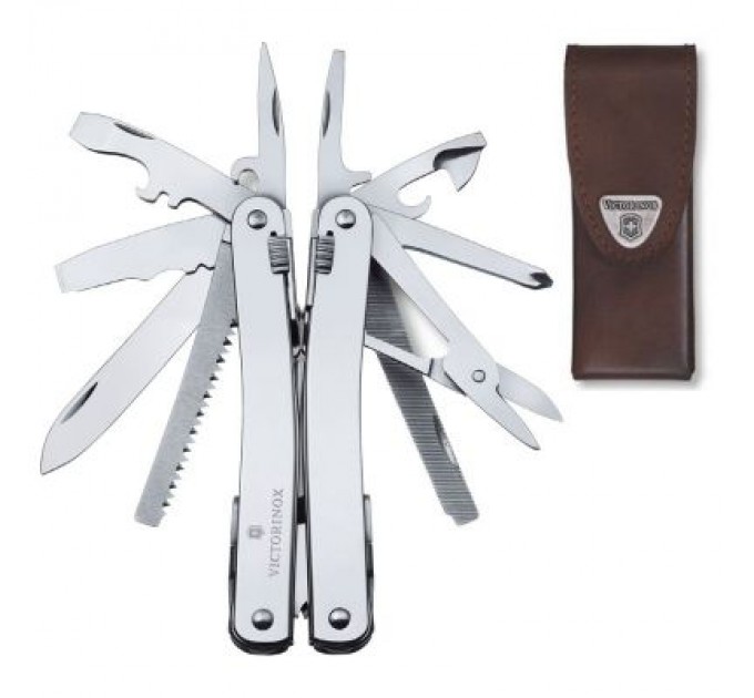 Victorinox Мультитул Victorinox SwissTool Spirit X Leather Case (3.0224.L)