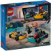 LEGO Конструктор LEGO City Картинг і гонщики 99 деталей (60400)