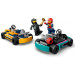 LEGO Конструктор LEGO City Картинг і гонщики 99 деталей (60400)