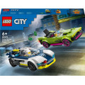 LEGO Конструктор LEGO City Переслідування маслкара на поліцейському автомобілі 213 деталей (60415)
