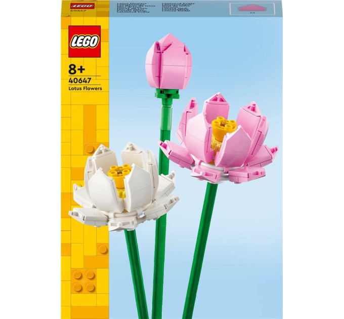 LEGO Конструктор LEGO Iconic Квіти лотоса 220 деталей (40647)