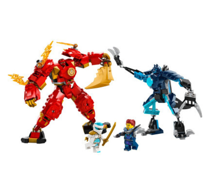 LEGO Конструктор LEGO NINJAGO Робот вогняної стихії Кая 322 деталей (71808)