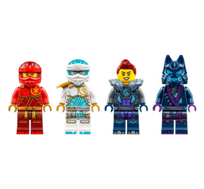 LEGO Конструктор LEGO NINJAGO Робот вогняної стихії Кая 322 деталей (71808)