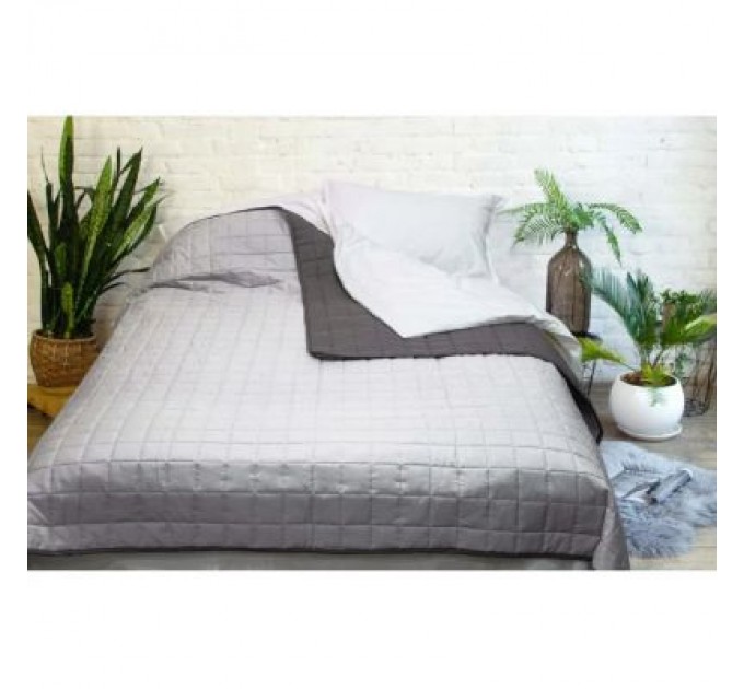 Viluta Покривало Viluta Дует Графіт 140х210 (дует_графіт_210*140)