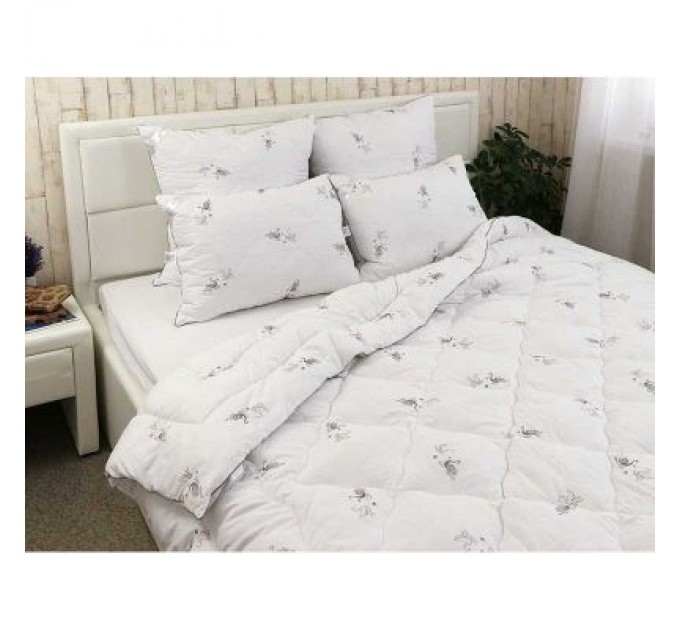 Руно Подушка Руно зі штучного лебединого пуху Swan Luxury 40х60 см (309.52_Swan Luxury)