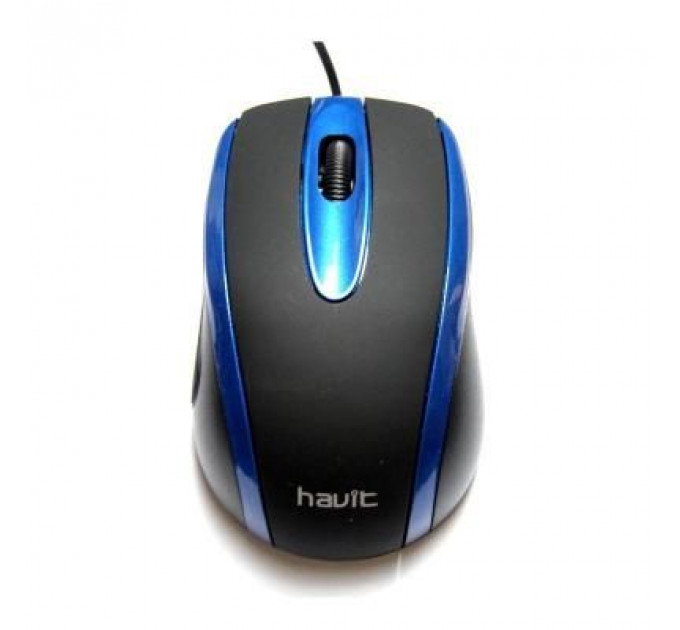 Мишка Havit V-MS753 USB Black/Blue (23938)
