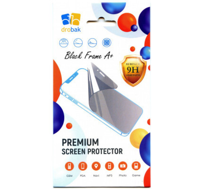 Drobak Скло захисне Drobak Google Pixel 8 Pro Black Frame A+ (535368)
