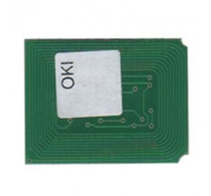 Чип для картриджа OKI C3300/3400/3520/3600 Black Delacamp (980268)