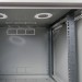 Шафа настінна Eserver 9U 19" 600х600х503 (Ш*Г*В), скло, сіра (ES-Е960G)