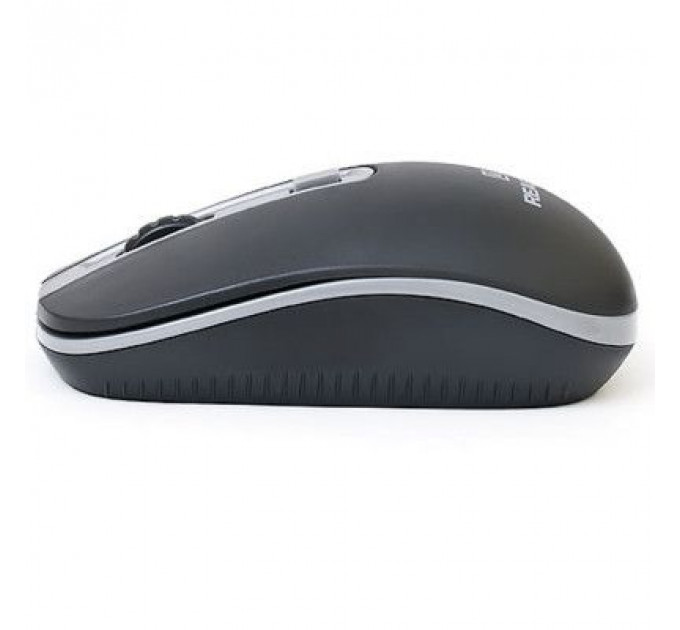 Мишка REAL-EL RM-303 black-grey