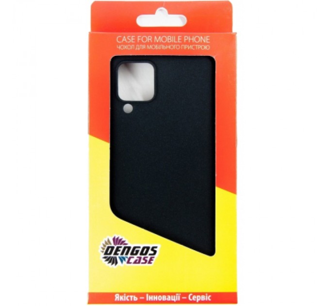 Dengos Чохол до мобільного телефона Dengos Carbon Samsung Galaxy A22 (black) (DG-TPU-CRBN-125)