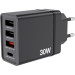 Verbatim Зарядний пристрій Verbatim USB 30W PD3.0 4-ports black (49700)