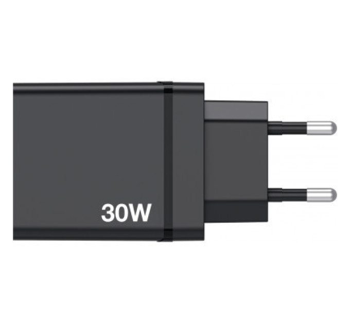 Verbatim Зарядний пристрій Verbatim USB 30W PD3.0 4-ports black (49700)