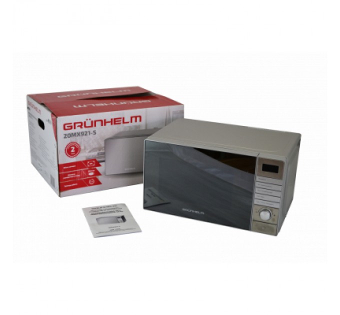 Grunhelm Мікрохвильова піч Grunhelm 20MX921-S