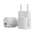 ColorWay Зарядний пристрій ColorWay GaN PD Port USB PPS (Type-C PD + USB QC3.0) (33W) white (CW-CHS043PD-WT)