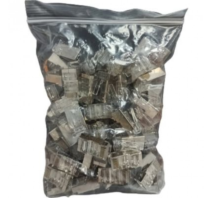 Конектор RJ45 cat.5e FTP 8P8C * 100 GEAR (GC-FTPC5E8P8CRJ45-100)