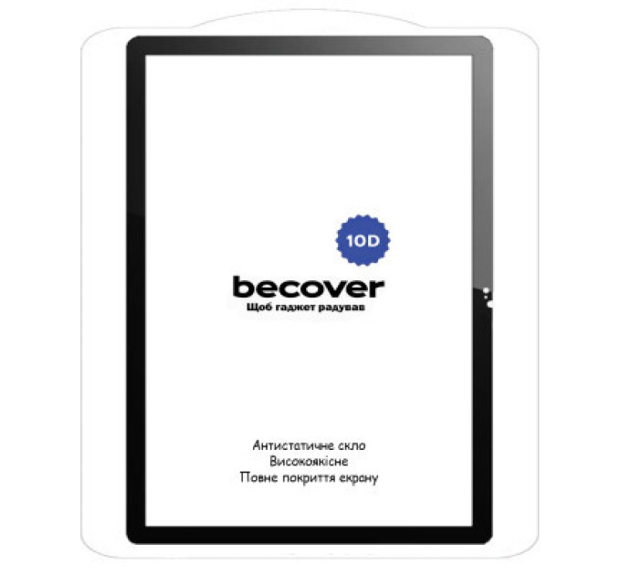 BeCover Скло захисне BeCover 10D Lenovo Tab P11 (2nd Gen) (TB-350FU/TB-350XU) 11.5" Black (710579)