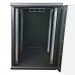Eserver Шафа настінна Eserver 18U 19" 600х600х907 (Ш*Г*В), скло, чорна (ES-Е1860B)