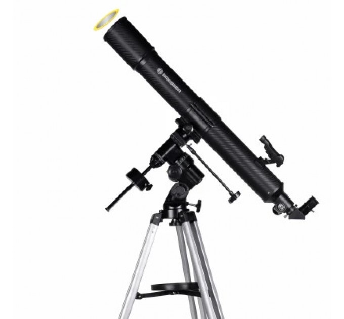Bresser Телескоп Bresser Quasar 80/900 EQ Refractor Solar Carbon + фільтр + адаптер (923033)