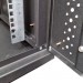 Eserver Шафа настінна Eserver 18U 19" 600х600х907 (Ш*Г*В), скло, чорна (ES-Е1860B)