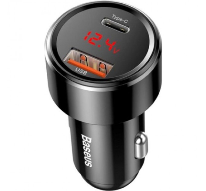 Baseus Зарядний пристрій Baseus Magic Series PPS digital display (Type-С PD + QC USB) 45W (CCMLC20C-01)