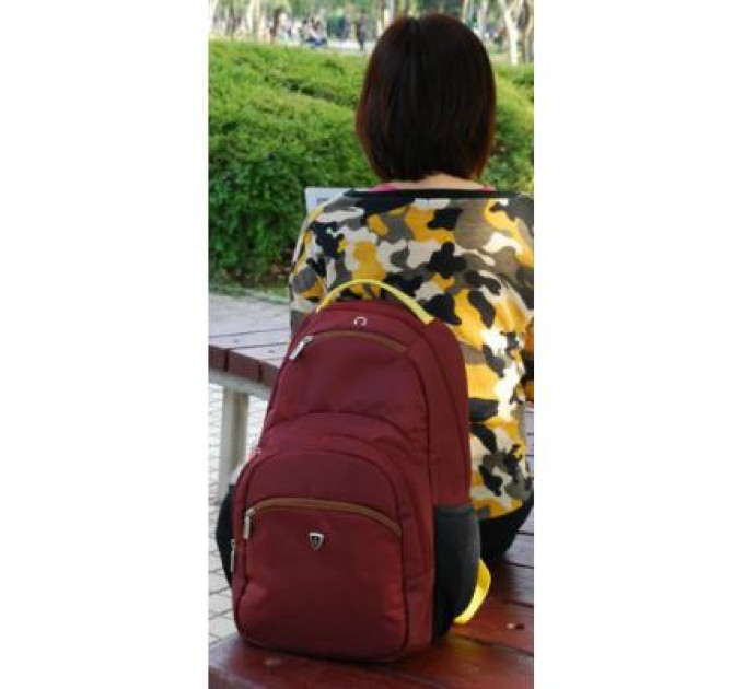 Рюкзак для ноутбука Sumdex 16" PON-391 burgundy-yellow (PON-391OR)