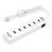 Vinga Концентратор Vinga 6xUSB2.0 + card-reader with switch (VCP2H6USBCRSWWH)