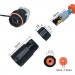 LW Конектор RJ45 водонепроникний IP68, cat.6A SFP, промисловий, комплект LW (LW-WPKJ-002B)