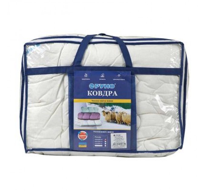 Руно Ковдра Руно вовняна Еліт 172х205 см (316.29ШЕУ_білий)