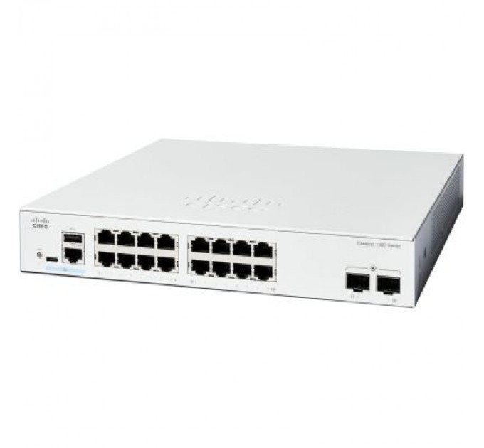 Cisco Комутатор мережевий Cisco C1300-16T-2G