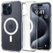 Spigen Чохол до мобільного телефона Spigen iPhone 15 Pro Max Ultra Hybrid MagFit Frost Clear (ACS06580)