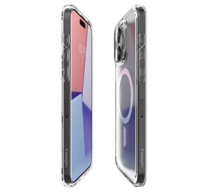 Spigen Чохол до мобільного телефона Spigen iPhone 15 Pro Max Ultra Hybrid MagFit Frost Clear (ACS06580)