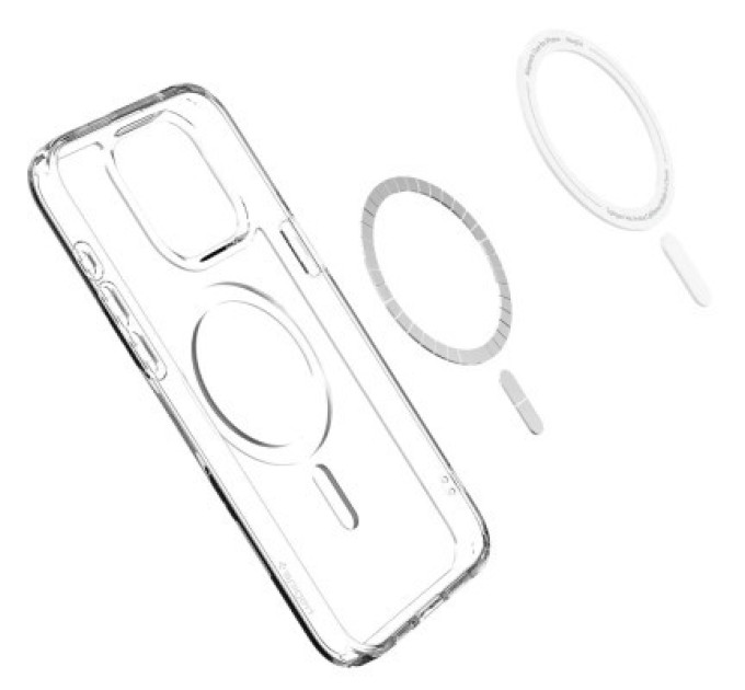 Spigen Чохол до мобільного телефона Spigen iPhone 15 Pro Ultra Hybrid MagFit Frost Clear (ACS06719)