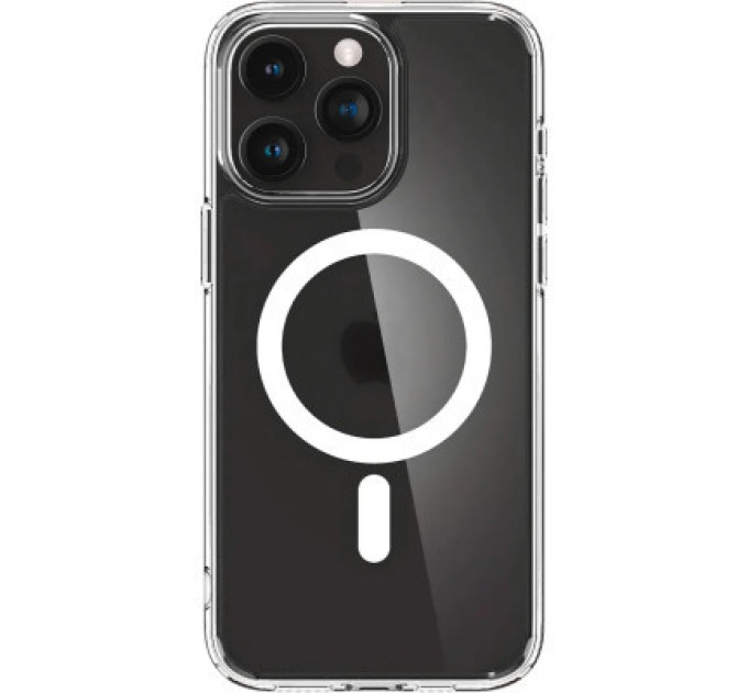 Spigen Чохол до мобільного телефона Spigen iPhone 15 Pro Ultra Hybrid MagFit Frost Clear (ACS06719)