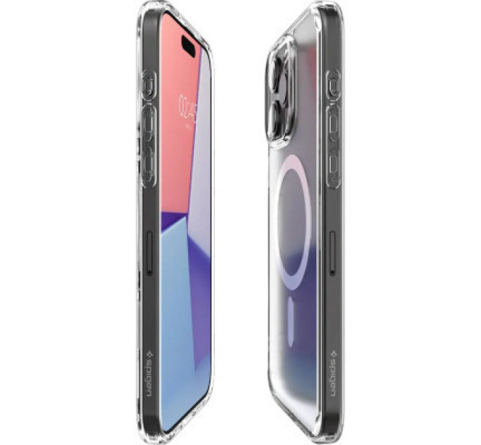Spigen Чохол до мобільного телефона Spigen iPhone 15 Pro Ultra Hybrid MagFit Frost Clear (ACS06719)