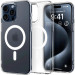 Spigen Чохол до мобільного телефона Spigen iPhone 15 Pro Ultra Hybrid MagFit Frost Clear (ACS06719)