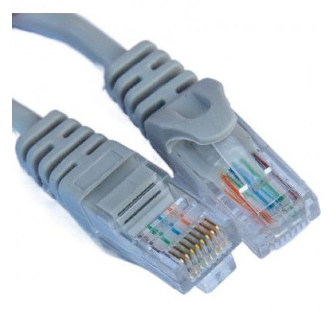 Патч-корд 3м UTP cat.5e, CCA, grey GEAR (GPC-UTPCCARJ45-3G)