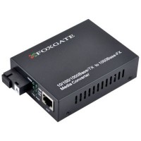 Медіаконвертер EC-Q-1G-1SM-1310nm-20-LFP FoxGate