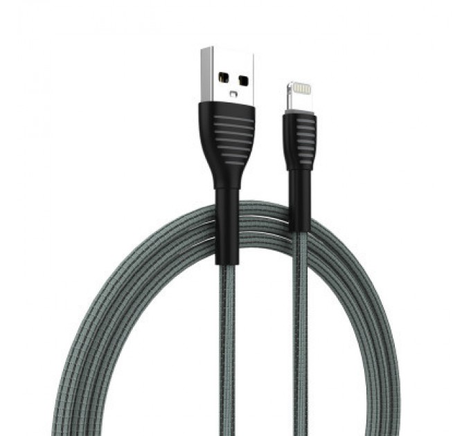 ColorWay Дата кабель USB 2.0 AM to Lightning 1.0m ColorWay (CW-CBUL041-GR)