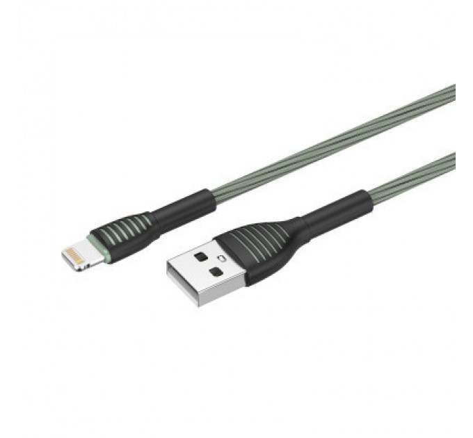 ColorWay Дата кабель USB 2.0 AM to Lightning 1.0m ColorWay (CW-CBUL041-GR)