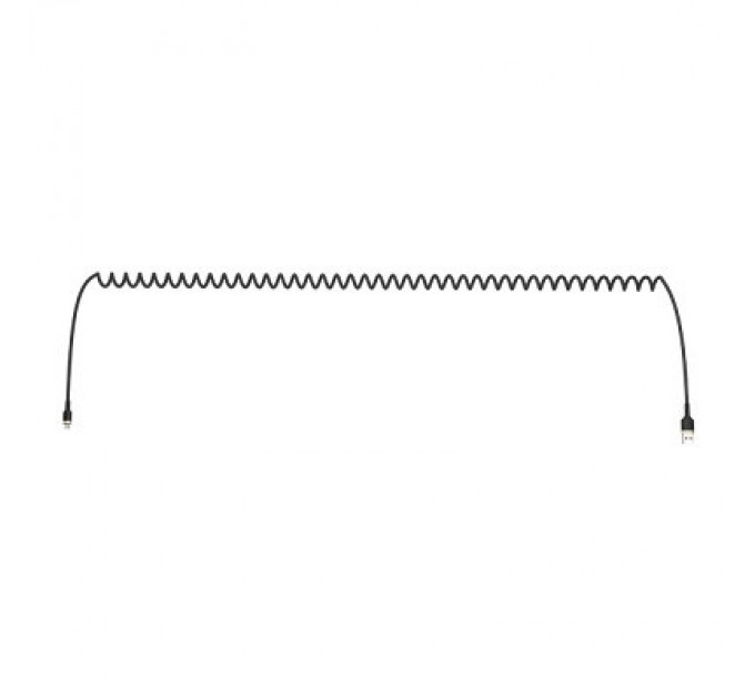 ColorWay Дата кабель USB 2.0 AM to Micro 5P 1.0m spiral black ColorWay (CW-CBUM051-BK)