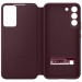 Samsung Чохол до мобільного телефона Samsung Smart Clear View Cover Galaxy S22 Plus Burgundy (EF-ZS906CEEGRU)