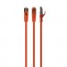 Патч-корд 1м S/FTP Cat 6A CU LSZH orange Cablexpert (PP6A-LSZHCU-O-1M)