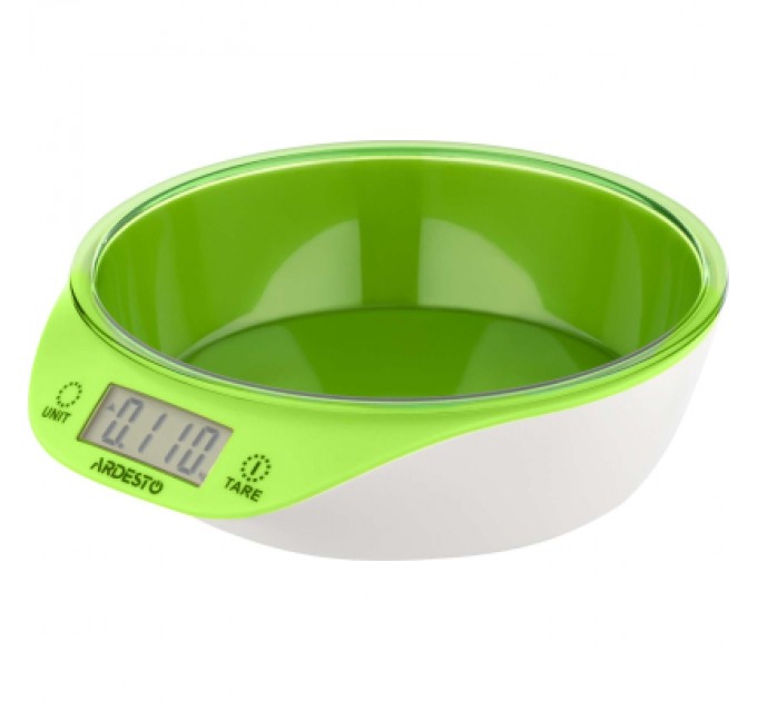 Ardesto Ваги кухонні Ardesto SCK-900BGR макс. вага 5 кг/білий+зелений (SCK-900BGR)