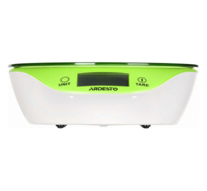 Ardesto Ваги кухонні Ardesto SCK-900BGR макс. вага 5 кг/білий+зелений (SCK-900BGR)