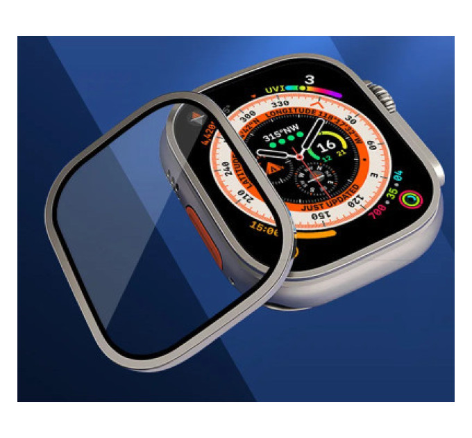 Drobak Скло захисне Drobak 3D Titanium A+ Apple Watch Ultra 2 | Ultra 49mm (323225)